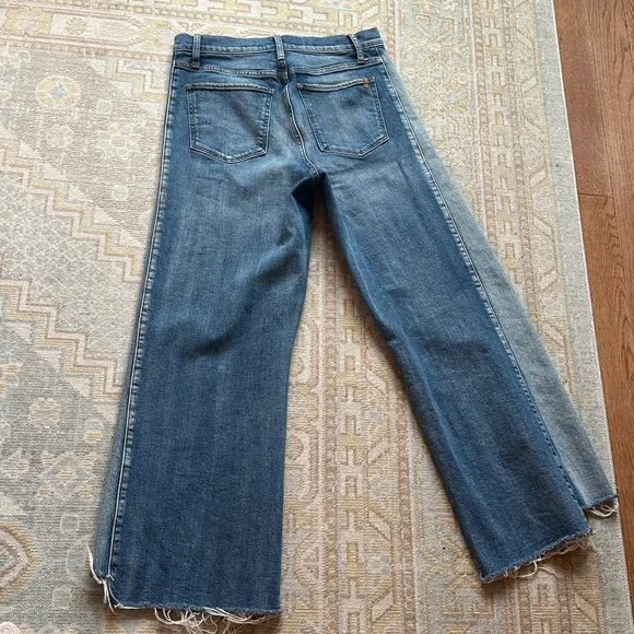 Joe's Jeans Mia High Rise Wide Ankle Two Tone size 29 - Picture 6 of 7
